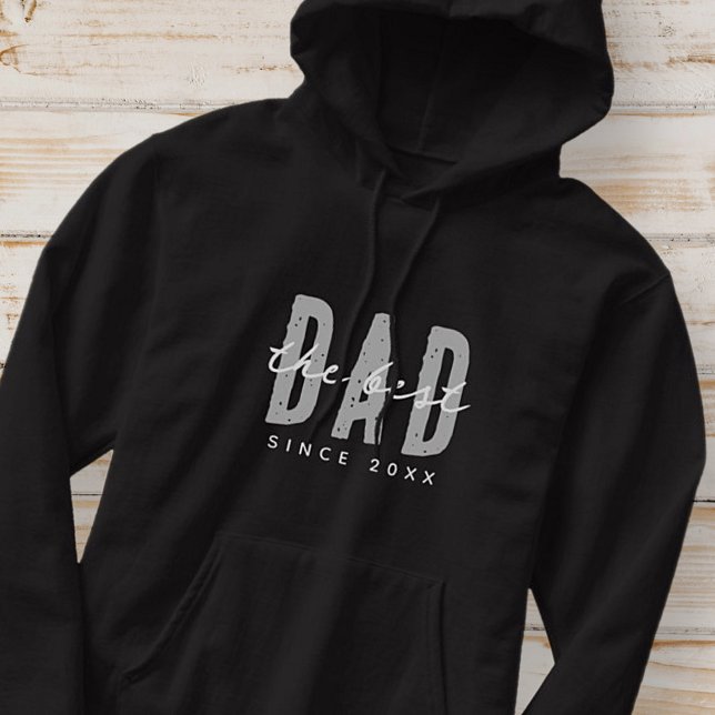 The Best Dad Since 20XX Modern Simple Preppy Hoodie (Creator Uploaded)