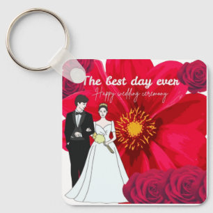 The best day ever key ring