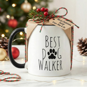 The best dog walker ever. mug