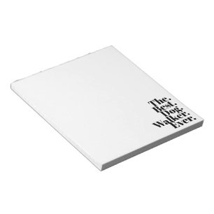 The best dog walker ever. notepad