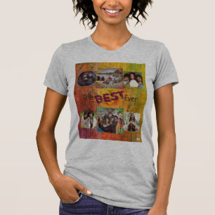 The Best Ever Distressed Look Photo T-Shirt HAMbWG