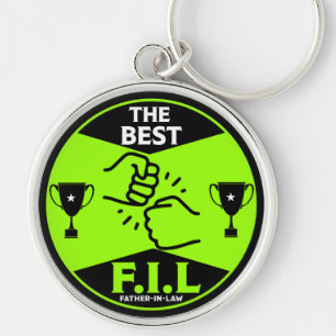 The Best Father-In Law Key Ring