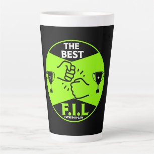 The Best Father-In Law Latte Mug