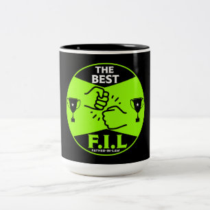 The Best Father-In Law Two-Tone Coffee Mug