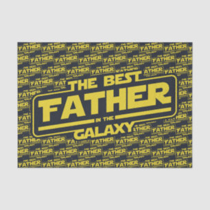 The Best Father In The Galaxy Fathers Day Gift Tissue Paper