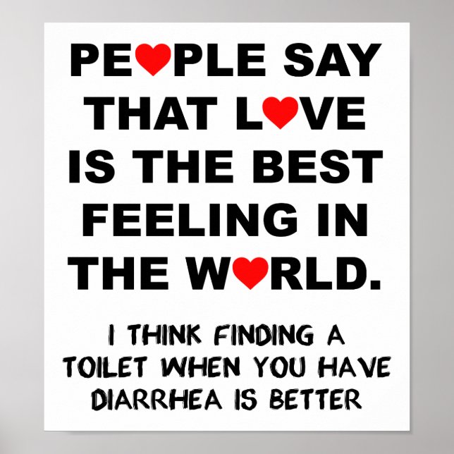 The Best Feeling Funny Poster (Front)