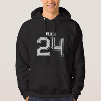The Best Gift For Birthday July 24 Hoodie