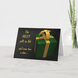 The Best Gifts Holiday Card