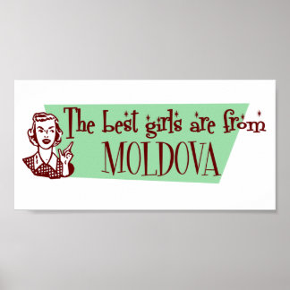 The Best Girls are from Moldova Poster