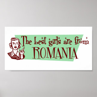The Best Girls are from Romania Poster