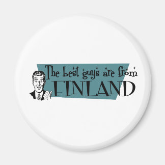 The Best Guys are from Finland Magnet