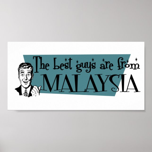 The Best Guys are from Malaysia Poster (Front)