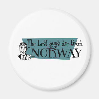 The Best Guys are from Norway Magnet