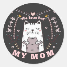 The best hug my mum Sticker