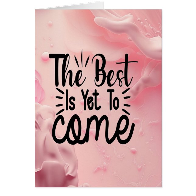 The Best is Yet to Come (Front)