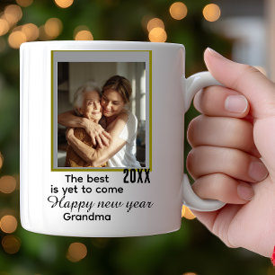 The Best is Yet to Come Modern New Year  Coffee Mug
