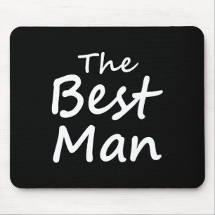 The Best Man - Groom Crew - Bachelor Party Mouse Pad