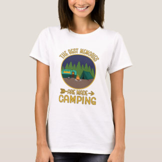 The Best Memories Are Made Camping T-Shirt