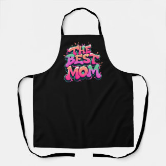 The best mom style graffiti apron