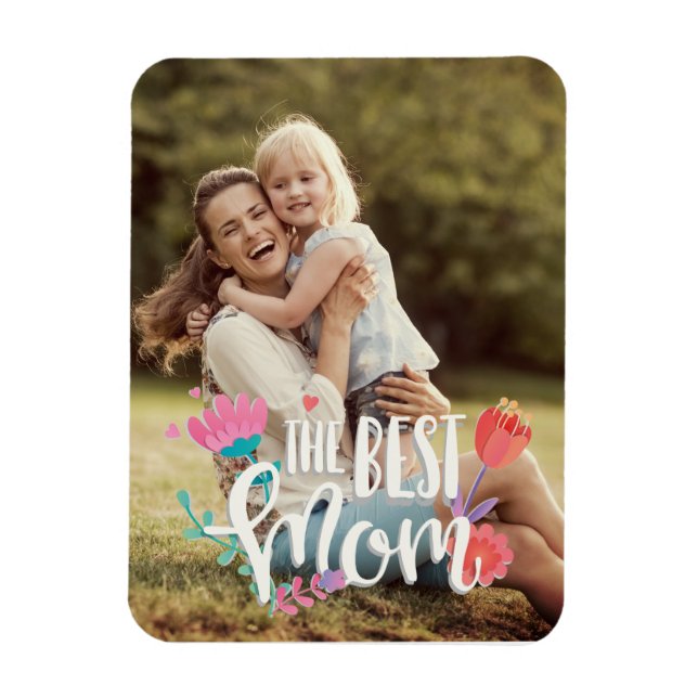 The Best Mum Customisable Magnet (Vertical)