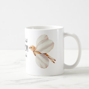 The best mum ever elegant bird coffee mug