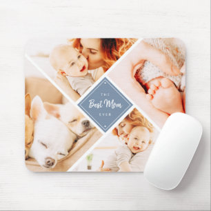 The Best Mum Ever Modern Custom Photos Mouse Pad