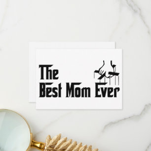The Best Mum Ever Thank You Card