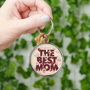 The Best Mum Mother's Day Key Ring