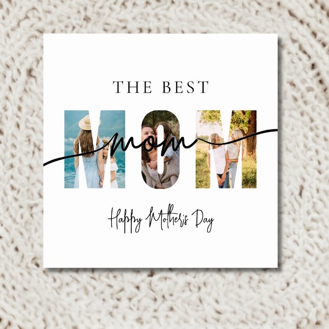 The Best Mum Photo Mother's Day Card (Creator Uploaded)