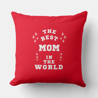 the best mum Throw Pillow