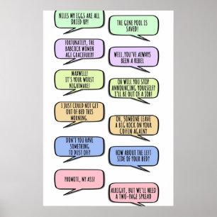 The best NilesCC insults Poster