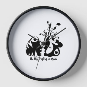 the best partner in crime clock