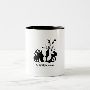 The best partner in crime Two-Tone coffee mug