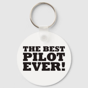 The Best Pilot Ever Key Ring