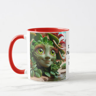''The Best Planty Mum In The World'' Coffee Mug