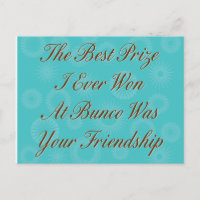 the best prize I ever won at Bunco