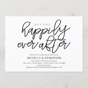 The best Rehearsal Dinner Invitation Card