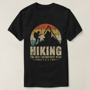 The Best Retirement Plan Vintage Retro Sunset T-Shirt