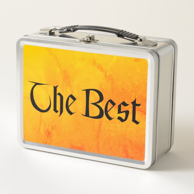 The Best stainless lunchbox (Front)