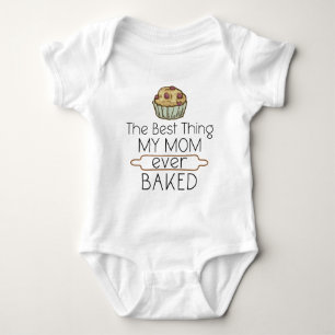 The Best Thing My Mum Ever Baked - Cute Baker Baby Bodysuit