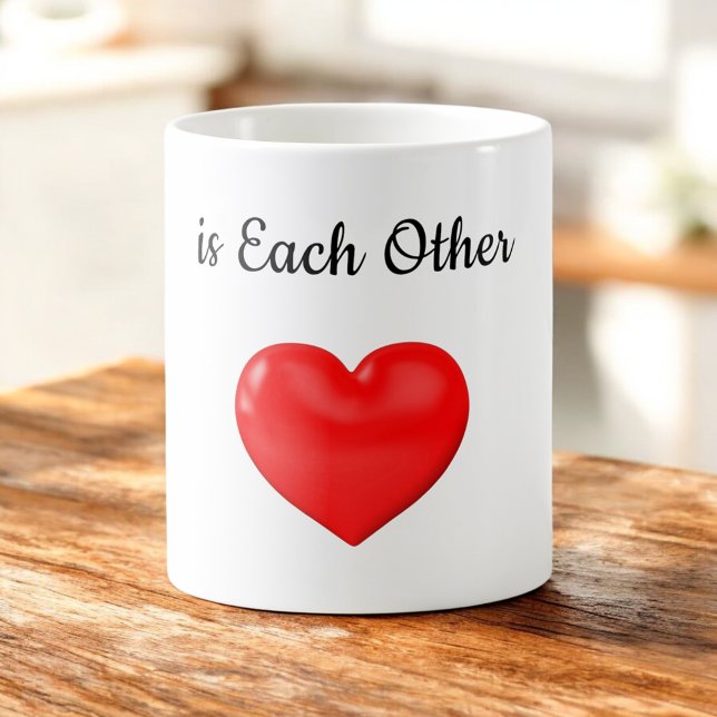 The Best Thing to Hold Onto in Life is Each Other2 Coffee Mug (Creator Uploaded)