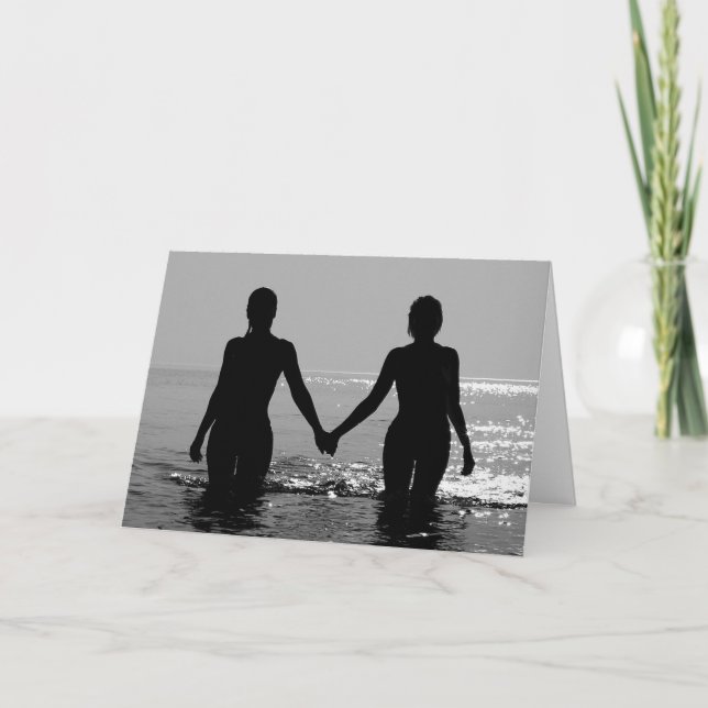 The Best Things Are Felt With the Heart Card (Front)