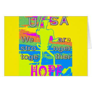 The Best USA Hope  Hillary Stronger Together