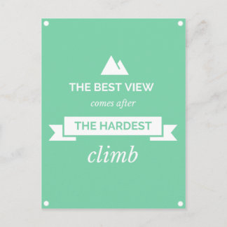 The Best View Postcard