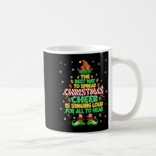 The Best Way To Spread Christmas Elf Xmas Boys Men Coffee Mug