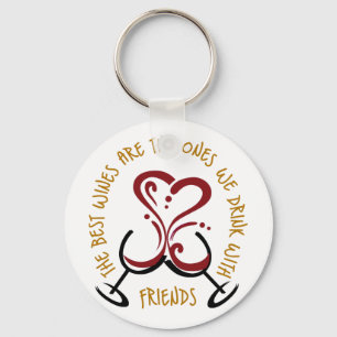 The Best Wines Key Ring
