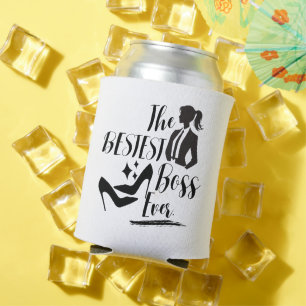 The Bestest Lady Boss Can Cooler