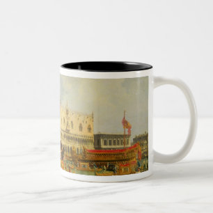 The Betrothal of the Venetian Doge to Adriatic Two-Tone Coffee Mug