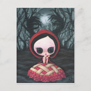 The better to eat you with postcard