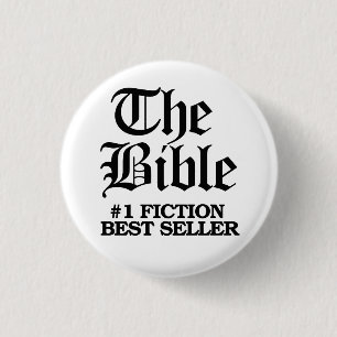 The Bible: #1 Fiction Best Seller 3 Cm Round Badge